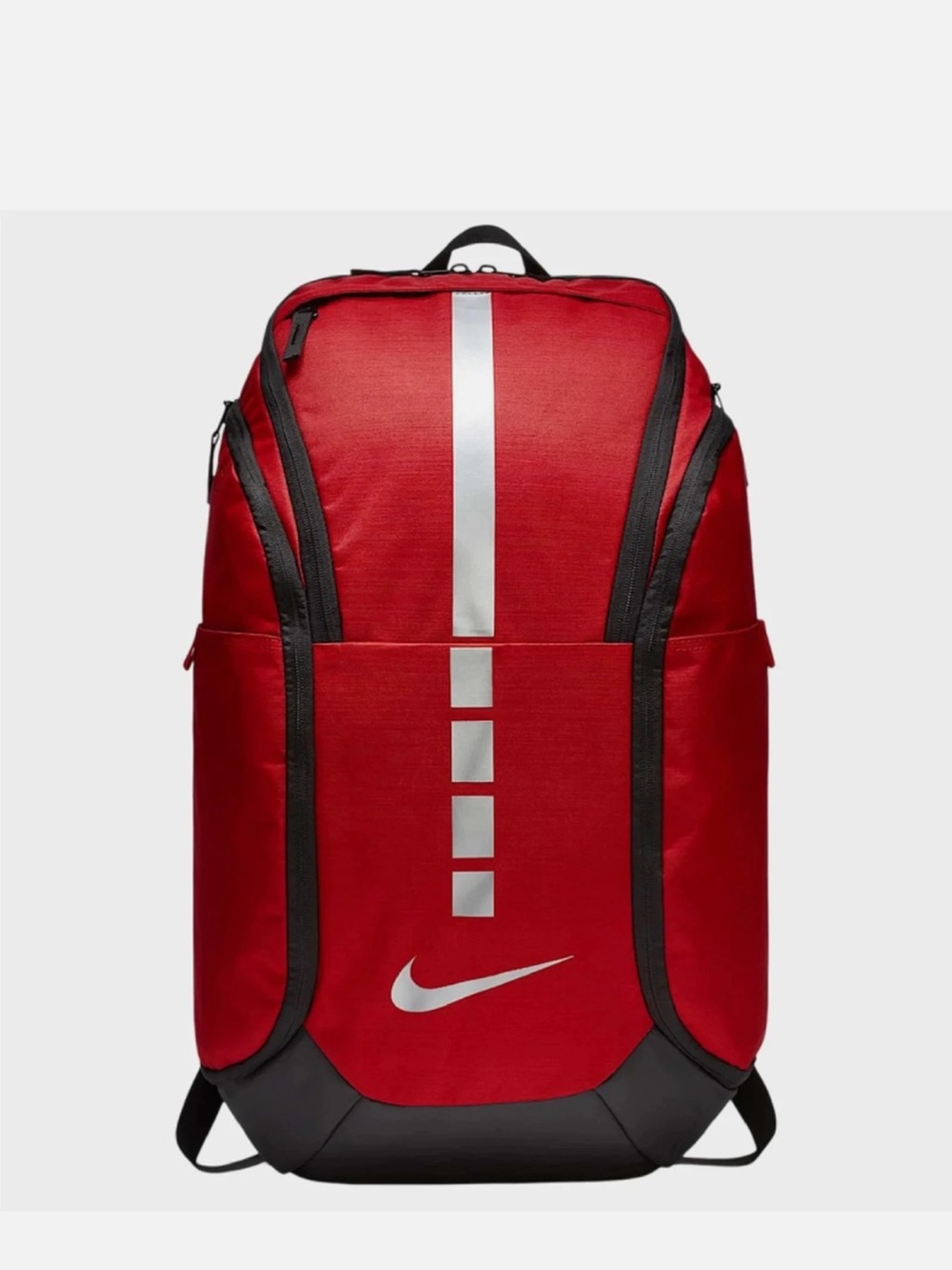 Like New - Nike Hoops Elite Pro Backpack University Red Metallic Silver Black